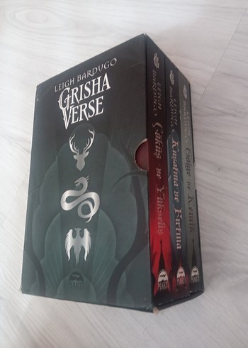 Leigh Bardugo Grisha Verse 3 Kitap Seti