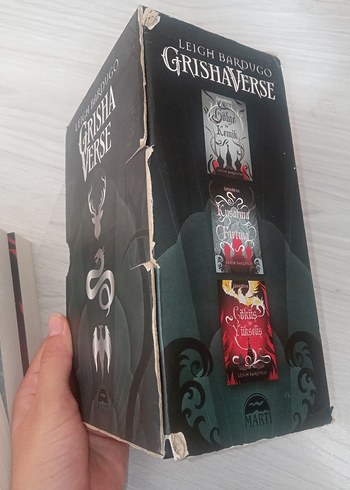  Beden Renk Leigh Bardugo Grisha Verse 3 Kitap Seti