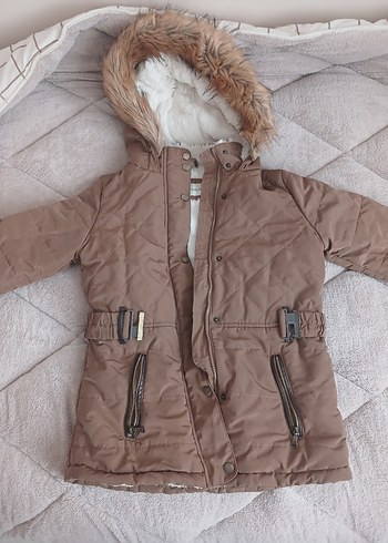 Bej Kürklü Mont Lcw casual