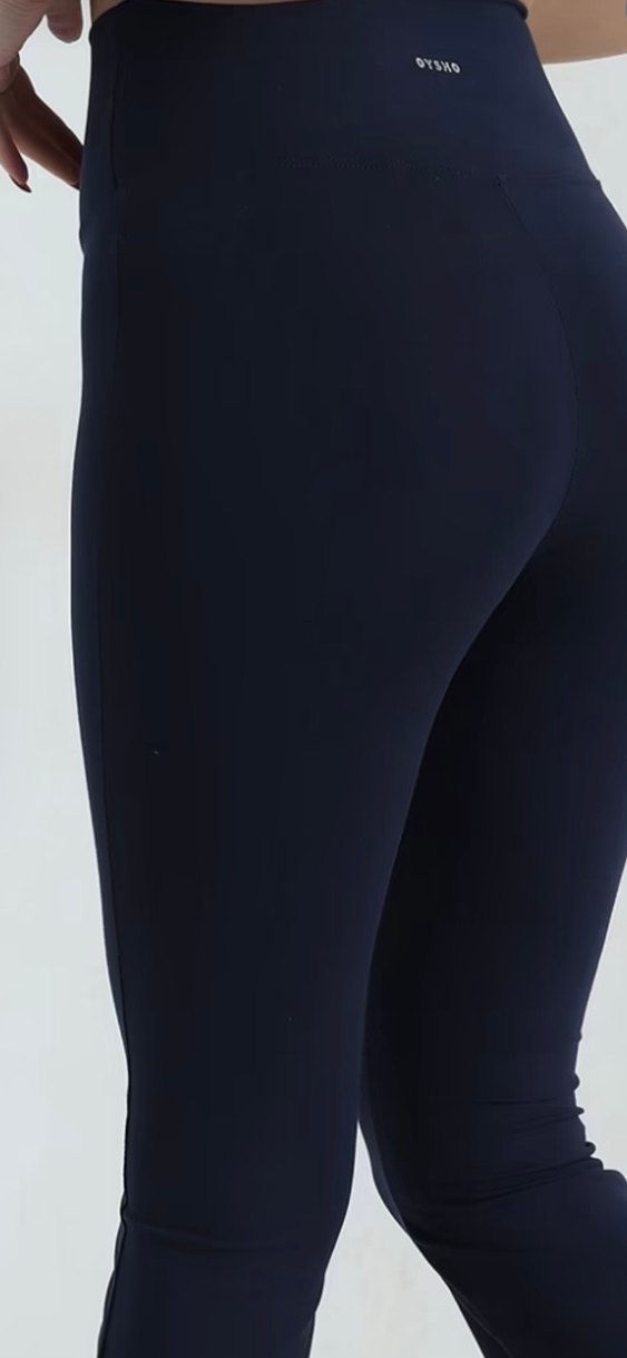 Oysho likralı İspanyol paça tayt - Görsel 2