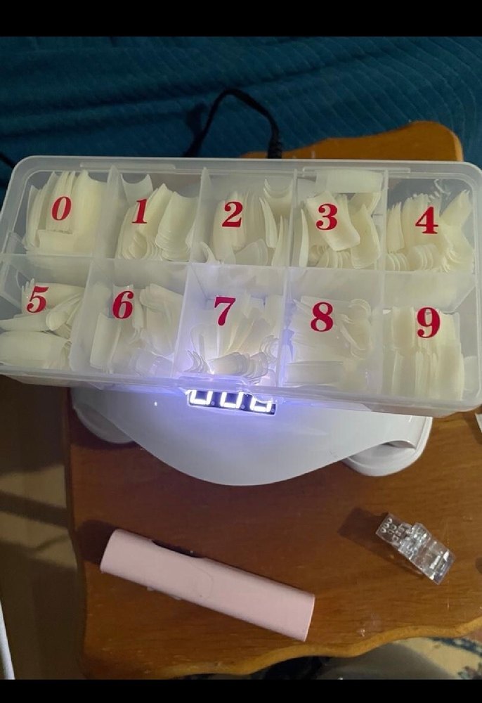 Beyaz Takma Tırnak Seti - Görsel 2