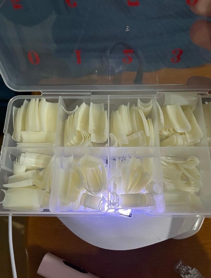 Beyaz Takma Tırnak Seti - Görsel 3