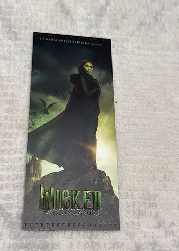 Wicked paribu özel kart (elphaba) - Görsel 3