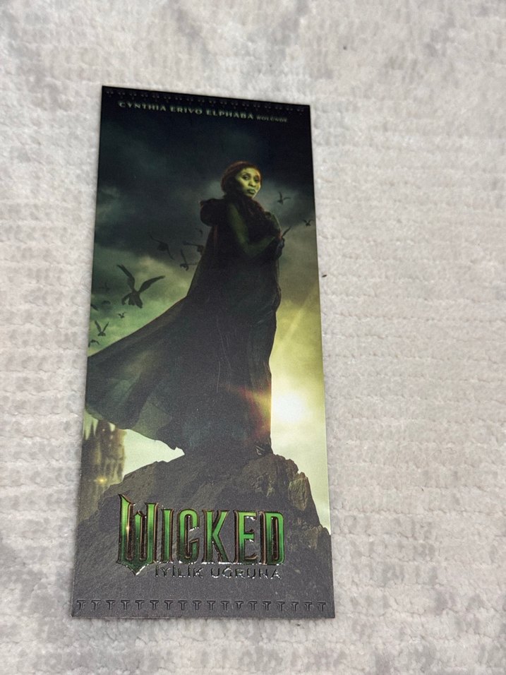 Wicked paribu özel kart (elphaba) - Görsel 3