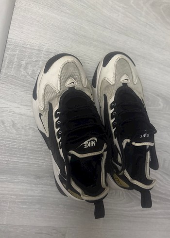 36 Beden siyah Renk Kadın Beyaz Siyah Puff Detaylı nike Spor Ayakkabı