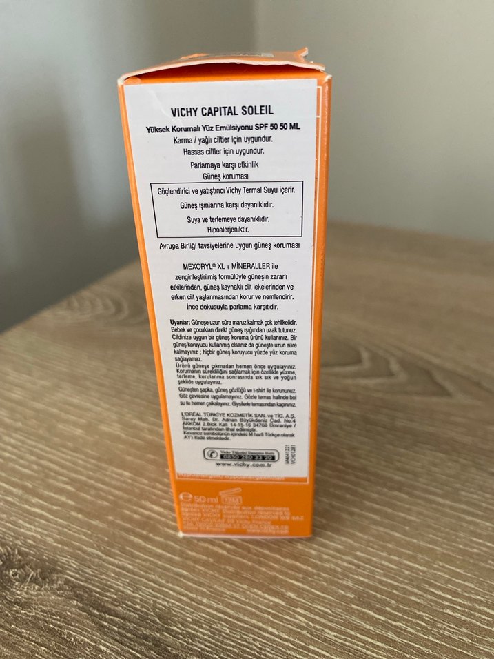 Vichy Capital Soleil SPF 50 Güneş Kremi - Görsel 5