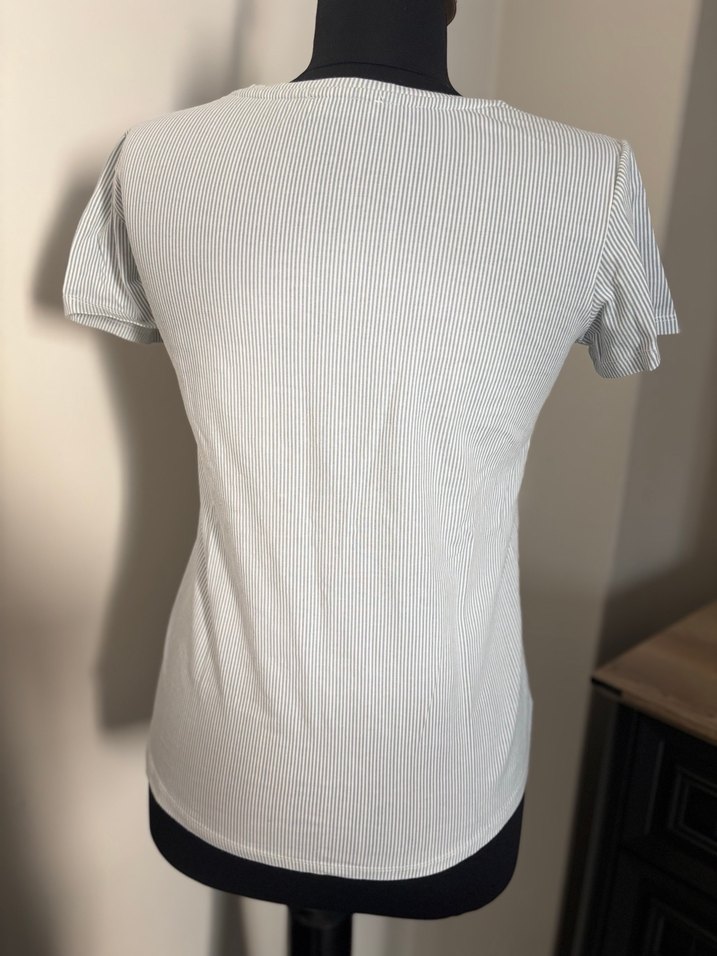 Mudo Çizgili Sincap işlemeli tişört - Görsel 3