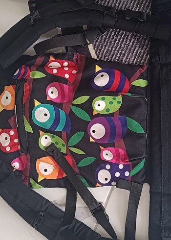 Renkli Desenli Bebek Kanguru - Görsel 5