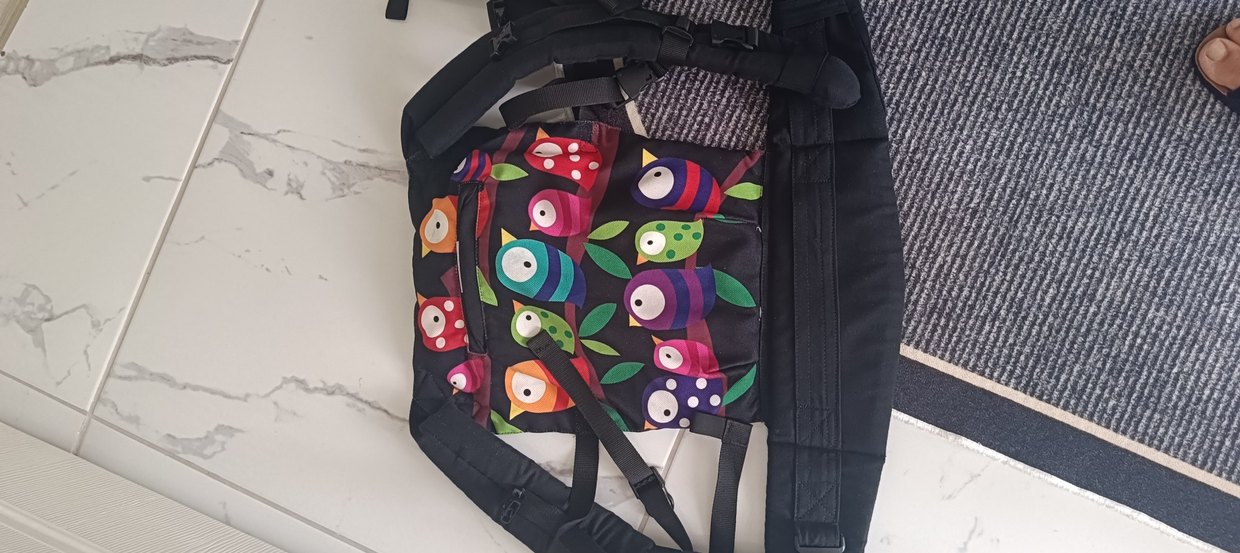 Renkli Desenli Bebek Kanguru - Görsel 5