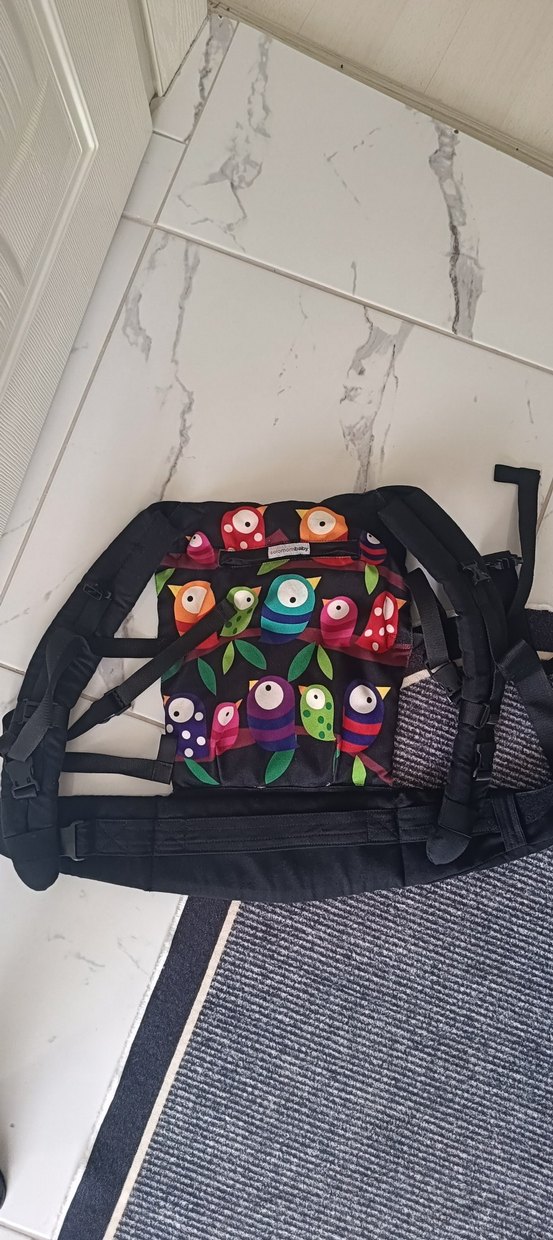 Renkli Desenli Bebek Kanguru - Görsel 4