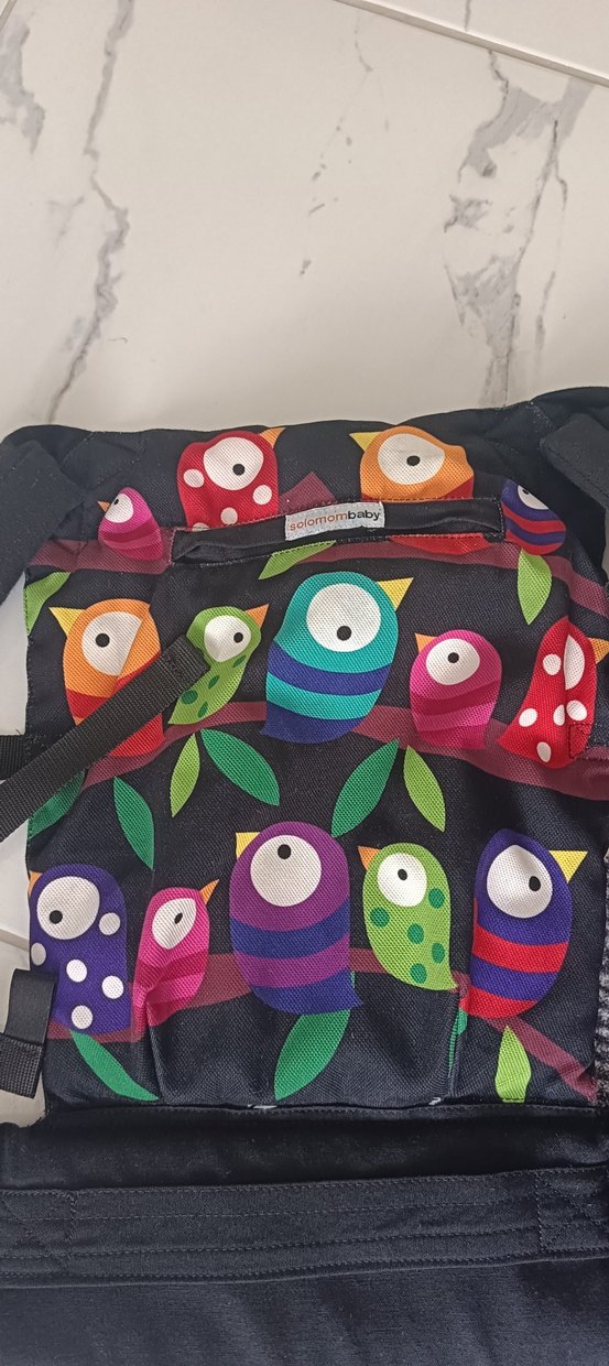 Renkli Desenli Bebek Kanguru - Görsel 3