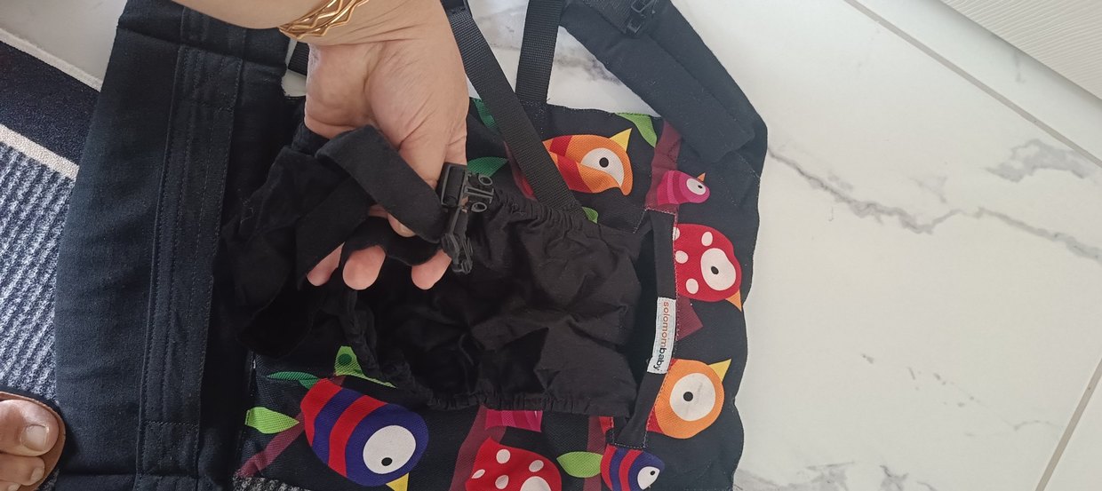 Renkli Desenli Bebek Kanguru - Görsel 2