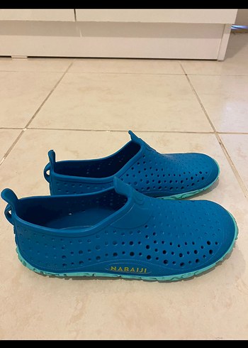 Decathlon Mavi Erkek Çocuk Kaydırmaz Terlik decathlon 31-32 numara