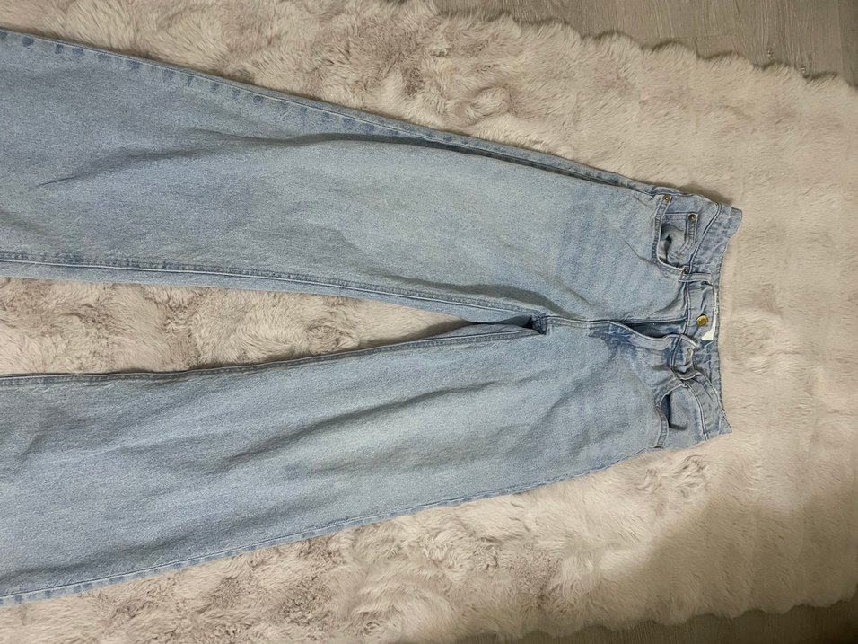 H&M geniş paça jean - Görsel 2