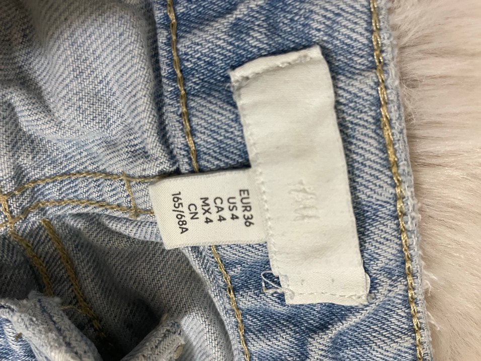 H&M geniş paça jean - Görsel 3
