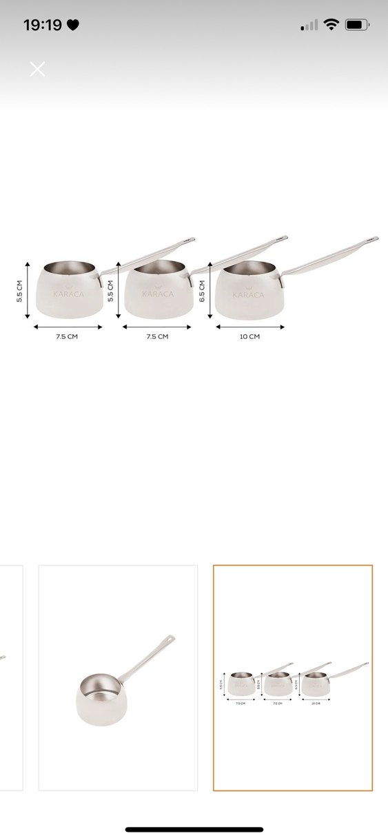 Karaca 3lü cezve seti - Görsel 2