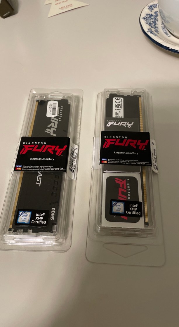 Kingston Fury XMP(2 adet mevcuttur) 8GB DDR 5 6000 MHz  CL 40 - Görsel 4
