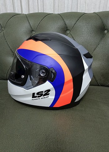 Beyaz renkli baskılı motosiklet kaskı - Görsel 3