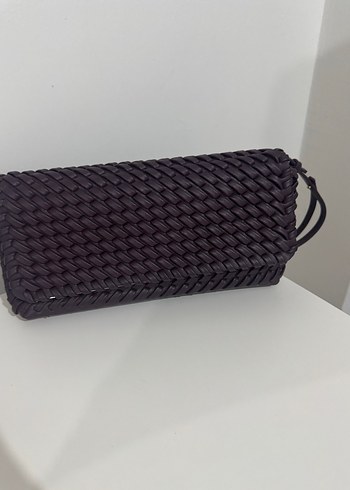 Beden ZARA orijinal uzun tasarım örgülü çanta