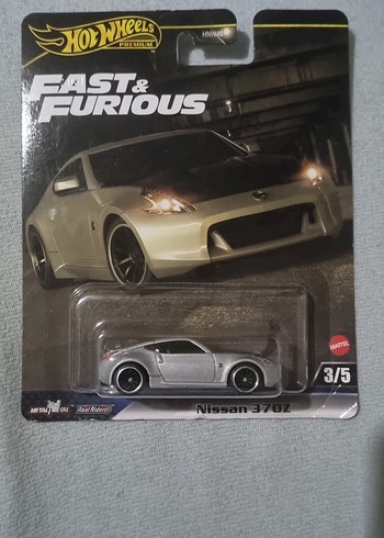 Hot Wheels Gri Nissan 370Z Oyuncak Araba