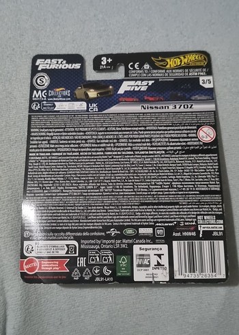  Hot Wheels Gri Nissan 370Z Oyuncak Araba