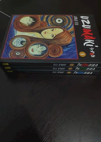 Uzumaki Manga Cilt 1-3
