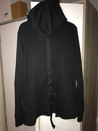 s Beden Çapraz Fermuarlı Sweatshirt Hırka