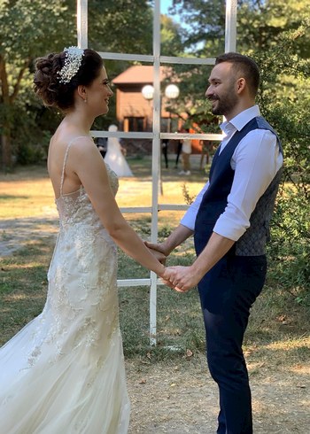 Oleg Cassini Gelinlik / Nikah Elbisesi - Görsel 7