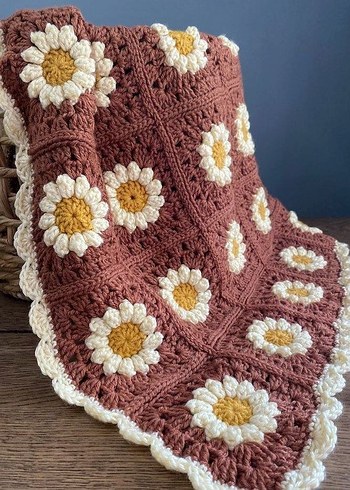 el örgüsü Çocuk Battaniyesi - Görsel 3