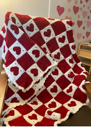 el örgüsü Çocuk Battaniyesi - Görsel 4