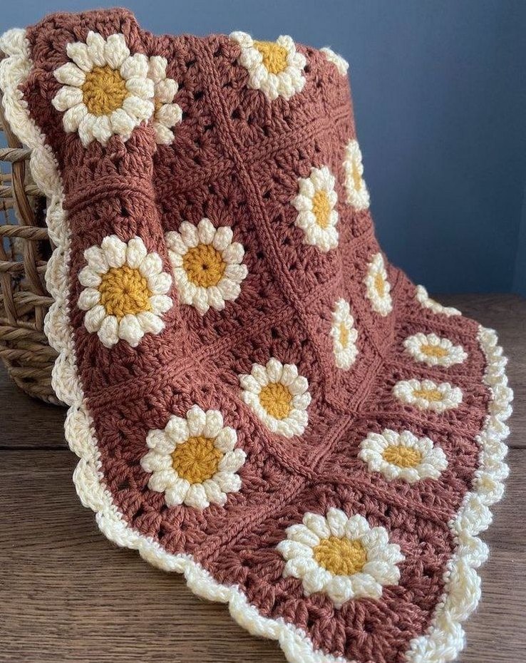 el örgüsü Çocuk Battaniyesi - Görsel 3