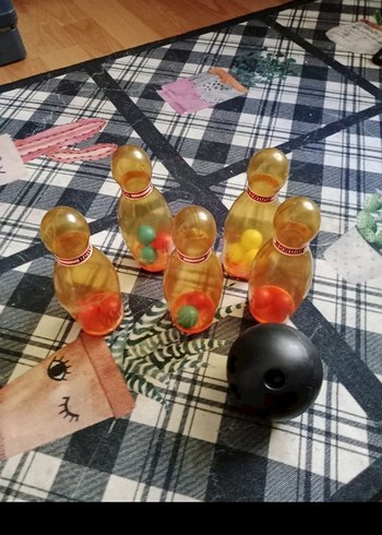 Şeffaf Poşette Mini Bowling Oyuncakları - Görsel 2