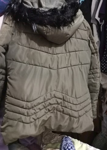 Kışlık Kadın Mont, Kürklü, Normal Boy - Görsel 3