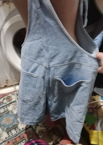 Gri Düğmeli Kısa Denim Tulmmmmm - Görsel 3