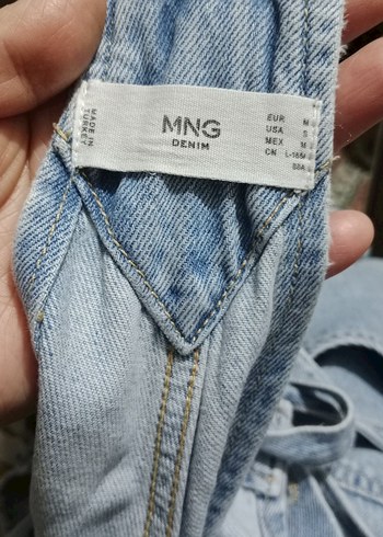 Gri Düğmeli Kısa Denim Tulmmmmm - Görsel 7