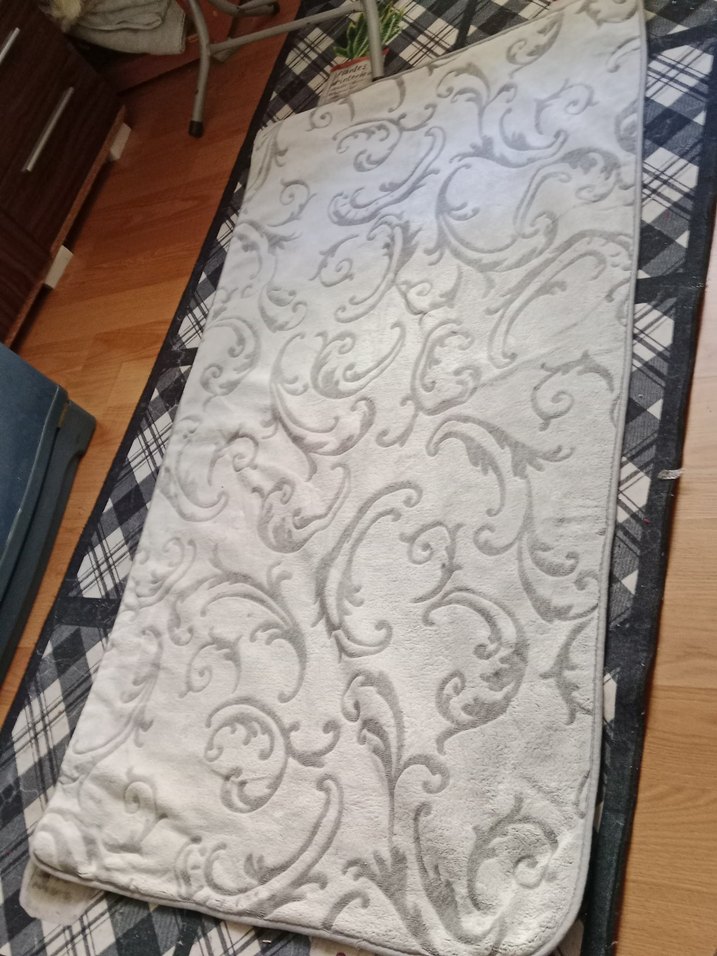 Gri Geleneksel Desenli Halı80x150cm - Görsel 2