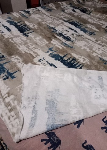 Gri Modern Baskılı Halı 2 adet 162x173cm - Görsel 7