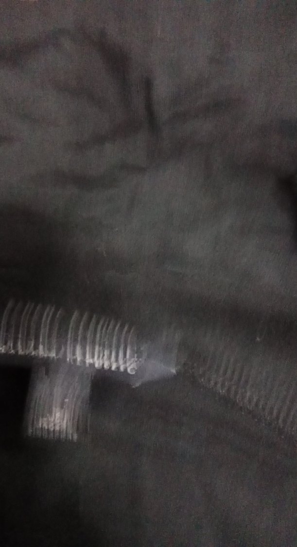 Siyah Kısa Kollu Balıkçı Yaka Hamile Bluzu - Görsel 3