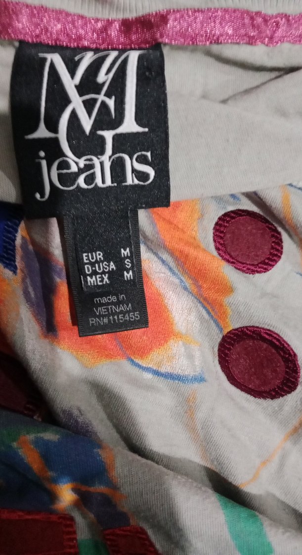 Çiçek ve Karakter Baskılı Renkli Kız Tişörtü - Görsel 4