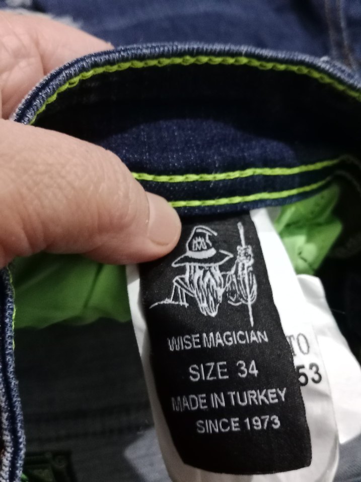 Renkli Bağcıklı Erkek Kot Şort - Görsel 3