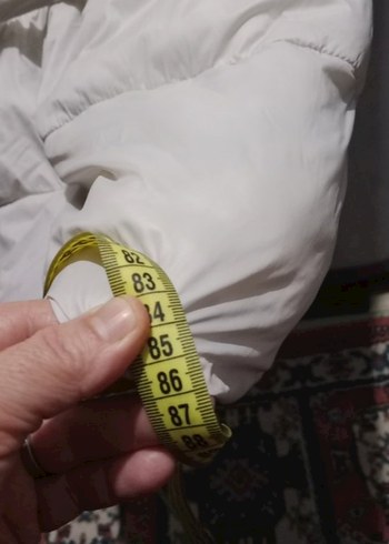 Beyaz Kemerli Midi Kadın Yelek - Görsel 3