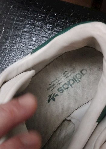 Adidas erkek Beyaz Gri Bağcıklı Spor Ayakkabı 46 no - Görsel 4