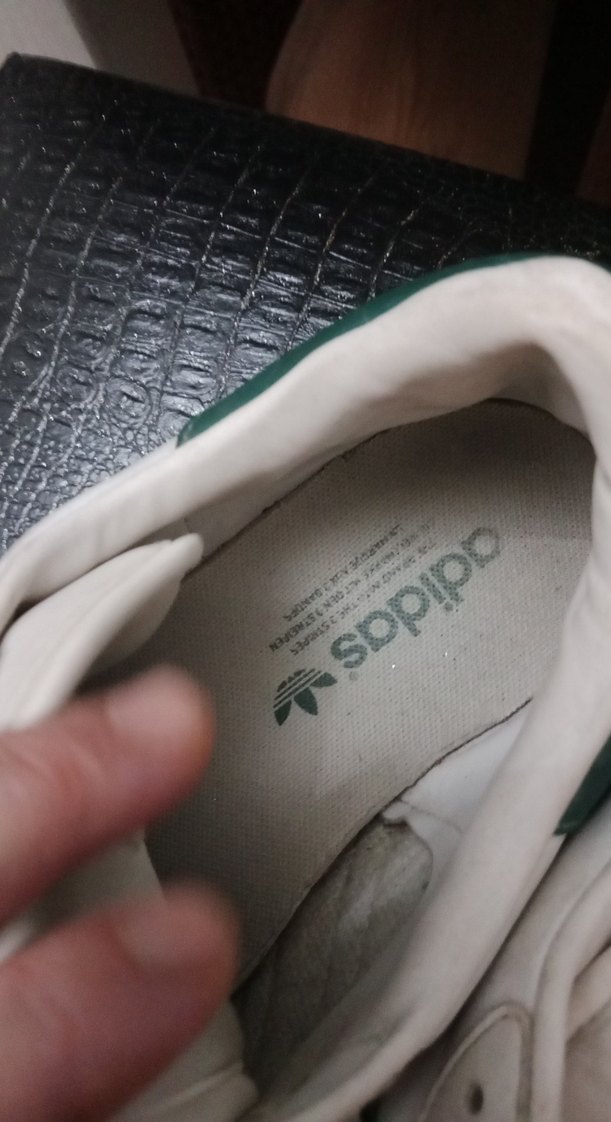 Adidas erkek Beyaz Gri Bağcıklı Spor Ayakkabı 46 no - Görsel 4