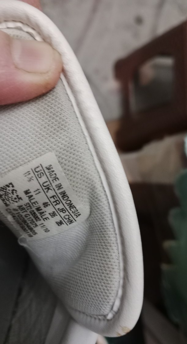 Adidas erkek Beyaz Gri Bağcıklı Spor Ayakkabı 46 no - Görsel 5