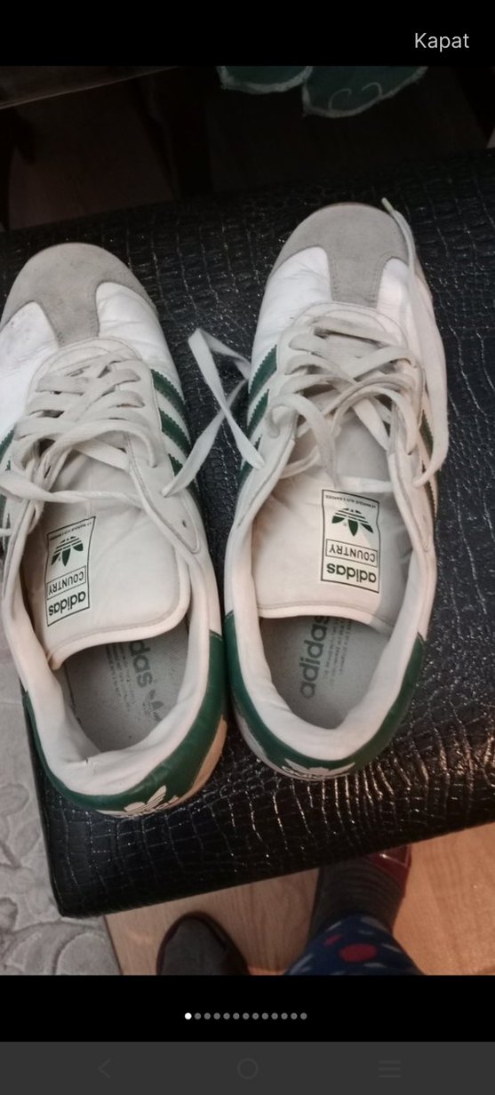 adidas Beyaz Spor Kadın Spor Ayakkabısı - Görsel 3