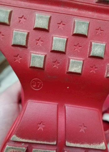 Kırmızı Gucci Platform Topuklu Spor Ayakkabı - Görsel 6