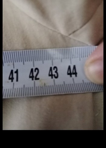 Düğmeli Beyaz Midi Trençkot - Görsel 3