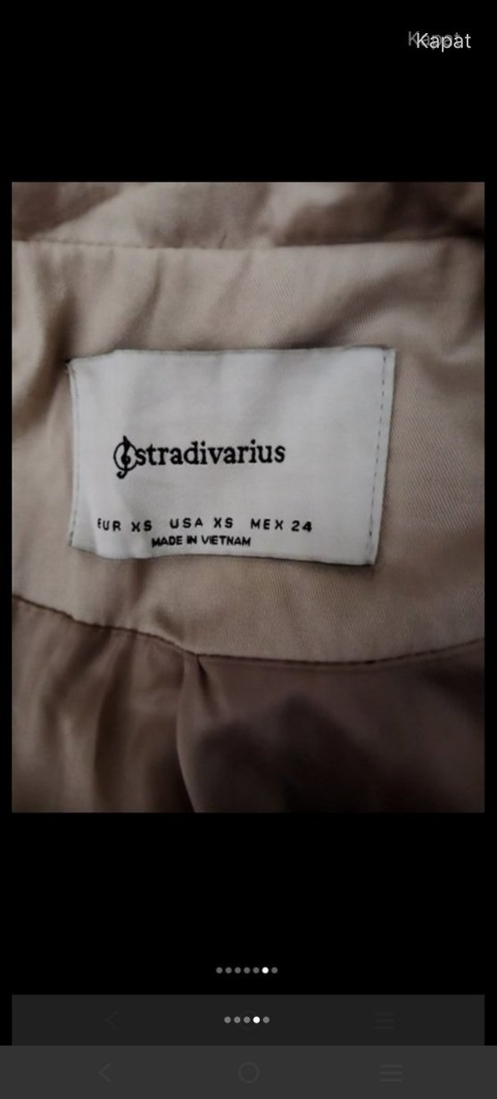 Düğmeli Beyaz Midi Trençkot - Görsel 4