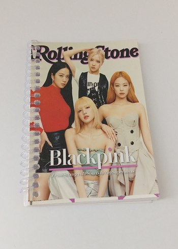 Blackpink Kapaklı Rolling Stone defter