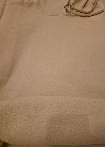 Bej Kapüşonlu Kadın Sweatshirt - Görsel 3